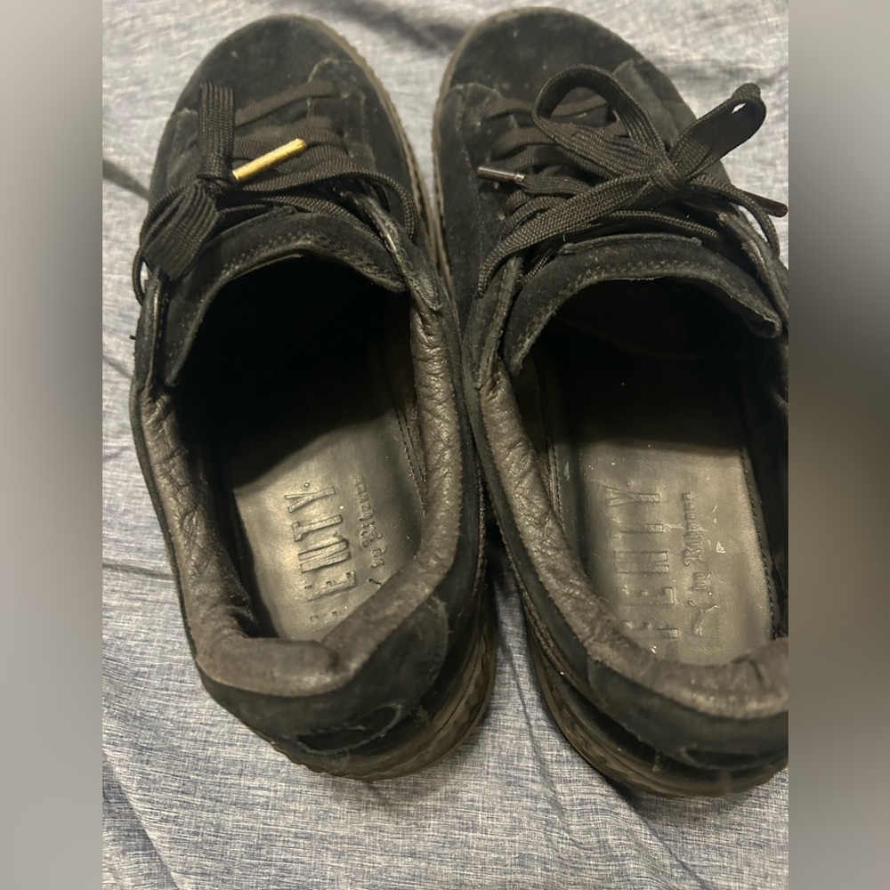 Fenty Puma Men's Black Platform Sneakers - Picture 5 of 5